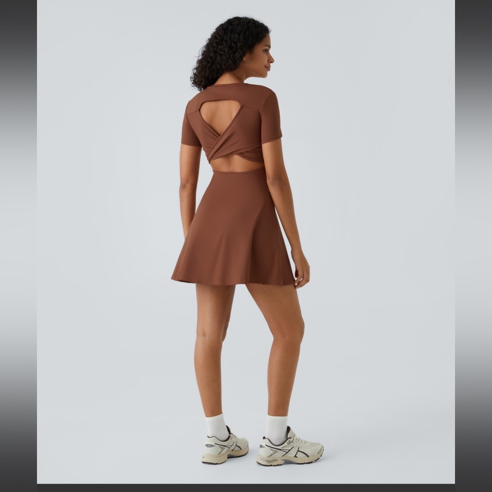 Backless Halara Mini Active Dress - image 3